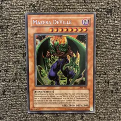 Yugioh Mazera DeVille Ancient Sanctuary AST-111 Secret Rare NM - Image 1