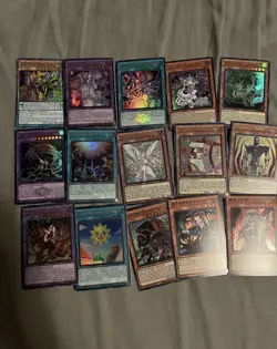 Konami Yu-Gi-Oh! TCG Card Lot - Dark Magician, Queen's Knight, Vampire Lord - Image 3