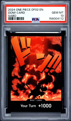 PSA 10 & 9 SEQUENTIAL 2024 OPTCG Devil Fruits Collection Vol.2 Don!! Sabo Ace - Image 2