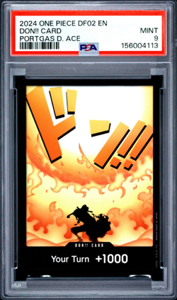 PSA 10 & 9 SEQUENTIAL 2024 OPTCG Devil Fruits Collection Vol.2 Don!! Sabo Ace - Image 4