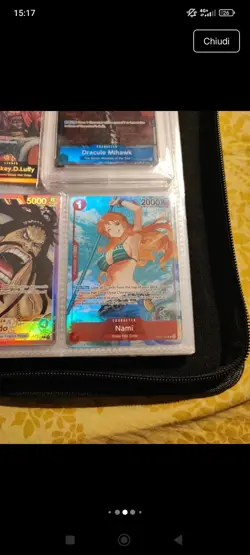 OP01 Nami Alpha pre errata one piece Tcg NM - Image 3
