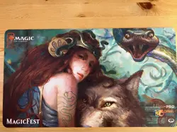Mtg Survival Of The Fittest Playmat - Image 1