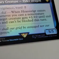 Mtg Japan Printing Super Rare Holy Dragon Fressverg English Expansion Foil - Image 2