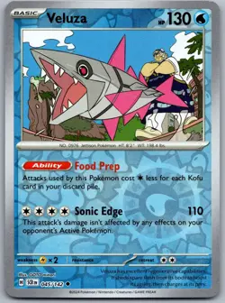 Veluza 045/142 Near Mint SV07: Stellar Crown Pokemon Shipnow - Image 1