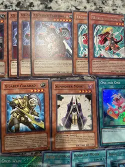 Complete X-Saber Edison Deck Yugioh Extra Staples Dustshoot More - Image 3