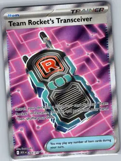 Team Rocket's Transceiver 263/217 ME: Ascended Heroes - Pokemon Card - NM - Image 1