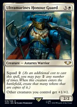 [1x] Ultramarines Honour Guard Near Mint, English Warhammer 40,000 Commander MTG - Image 1