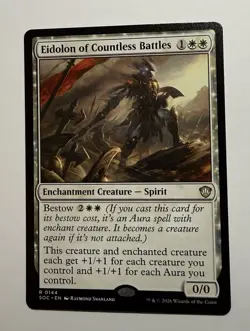 x1 Eidolon of Countless Battles R MTG Commander: Secrets of Strixhaven M/NM, Eng - Image 1