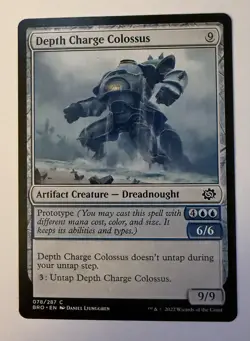 Depth Charge Colossus (078) The Brothers' War BRO MTG Magic - Image 1