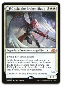 Gisela, the Broken Blade #28 (NM) Eldritch Moon EMN Magic MTG - Image 1