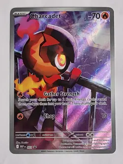 Pokemon Charcadet 022 MEP EN Promo IR ETB exclusive - Image 1