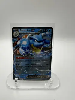 Pokemon TCG Stellar Crown Blastoise SCR 030/142 - Image 1