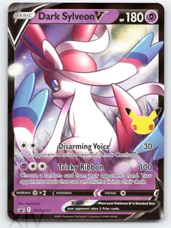 Dark Sylveon V SWSH134 Pokemon Sword & Shield Promo Promo - Image 1