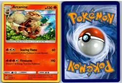 Arcanine 22/149 Holo Holo Rare SM Base Set Pokemon NM - Image 3