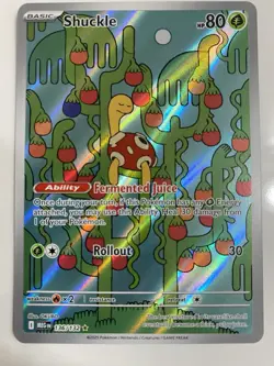 Shuckle Illustration Rare Holo 136/132 Pokemon Mega Evolution - Image 1