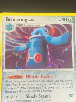 Bronzong 6/123 Holo - Mysterious Treasures Pokemon Card - NM - Image 2