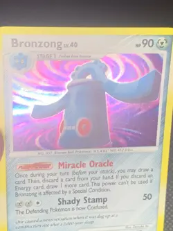 Bronzong 6/123 Holo - Mysterious Treasures Pokemon Card - NM - Image 3