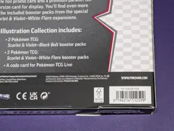 Pokemon TCG Black Bolt & White Flare Unova Victini Illustration Collection Box - Image 4