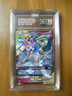 Pokemon TCG Gardevoir & Sylveon GX Holo 130/214 Unbroken Bonds TAG 10 PSA 10 - Image 1