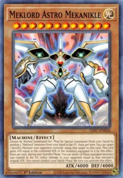 YUGIOH Meklord Machine Deck Complete 40 Cards - Image 1