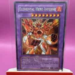 Elemental Hero Inferno - Secret Rare PP02-EN010 - NM - YuGiOh - Image 1