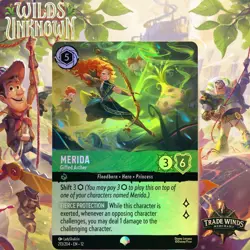 Disney Lorcana | Wilds Unknown | EPIC | Merida - Gifted Archer - Image 1