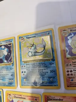 Pokemon Base Set & Jungle Bundle Of Cards Mixed Conditions 28 Cards/3 Holos - Image 4