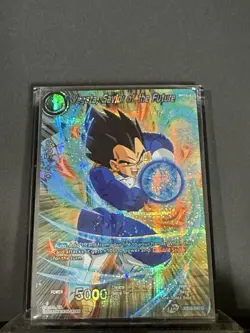 Vegeta, Savior of the Future Dragon Ball Super 041 BT10 Holo Near Mint Card - Image 1