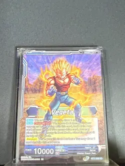 SS4 VEGETA Ultimate Evolution Dragon Ball Super 032 BT11 Holo Near Mint Card - Image 2