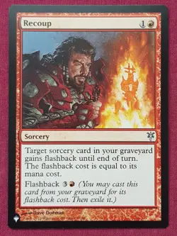Magic The Gathering MYSTERY BOOSTER MB1 RECOUP red card MTG - Image 1