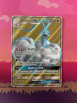 Pokemon Card Altaria GX 68/70 Dragon Majesty Full Art Ultra Rare 68/70 Near Mint - Image 1