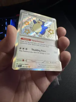 Snorlax NM Paldean Fates 202/091 Baby Shiny Pokemon TCG Holo Pokemon TCG CARD - Image 4