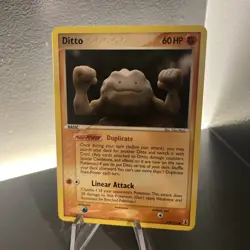Pokemon TCG Ditto Geodude Card 62/113 EX Delta Species 2005 - Image 3