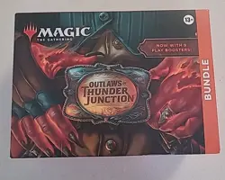 Magic: The Gathering Outlaws Of Thunder Junction BUNDLE 9 Play Boosters SEALED - Image 1