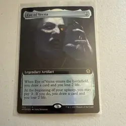 Magic The Gathering Eye Of Vecna 393 Foil Rare Borderless - Image 1