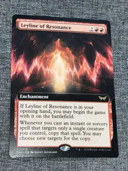 Leyline of Resonance - Extended Art DSK NM MTG 0379 R - Image 1