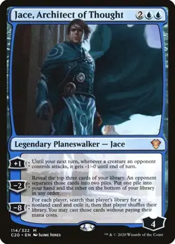 2x Jace, Architect of Thought Commander 2020 NM MTG - Image 1