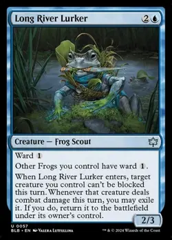 2x Long River Lurker - Foil BLB NM MTG - Image 1