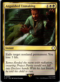 Anguished Unmaking R Instant regular Universes Beyond: Fallout 209 Near Mint - Image 1