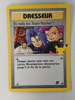 Carte pokemon FRANCAIS Et voila les Team Rocket ! (CEL TR 15) [NM] 26.03.2025A - Image 1