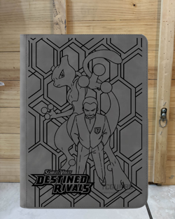 Pokemon Laser Engraved Binder Destined Rivals Master Set (Made To Order) - Image 1