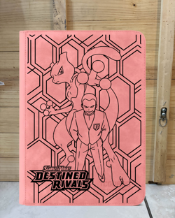 Pokemon Laser Engraved Binder Destined Rivals Master Set (Made To Order) - Image 2