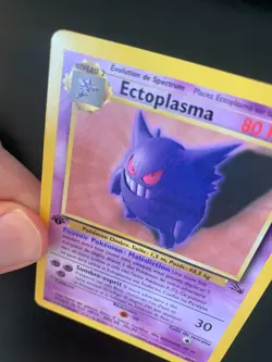 Carte Pokemon : Ectoplasma 20/62 Fossile Edition 1 Wizards Francaise - Image 2