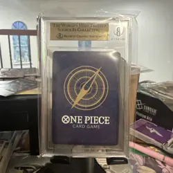 2023 One Piece New Era Monkey D Luffy 1st Ann Special Alt Art #ST01-012 BGS 10 - Image 2