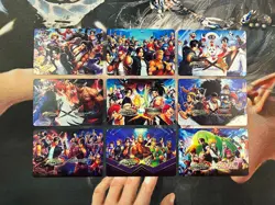 9×The King Of Fighters Doujin Card KOF Goddess Stroy Waifu Holo Foil - Image 2