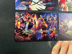 9×The King Of Fighters Doujin Card KOF Goddess Stroy Waifu Holo Foil - Image 4