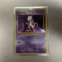 Pokemon Mewtwo 51/108 2016 Holo 130 HP Psychic Basic Trading Card - Image 1