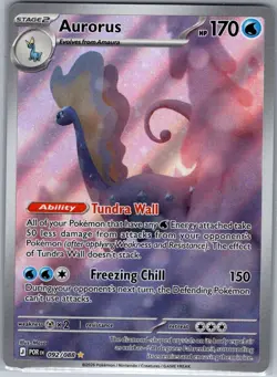 Aurorus 092/088 ME03: Perfect Order - Pokemon Card - NM - Image 1