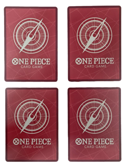 S-Chinese Card Game One Piece Europe America 2nd ANNIVERSARY Set of 4pcs Combo - Image 2