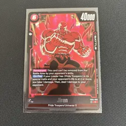 Jiren FB04-006 Foil Rare Ultra Limit Dragon Ball Super Card Game - Image 1